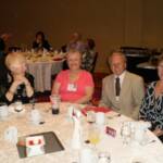 Virginia Smith Frank, Betty Cunningham, Ed Daly, Janice Allen Weakley